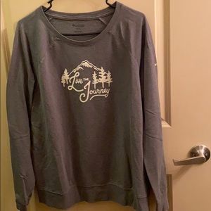 Columbia long sleeve crew neck sweater